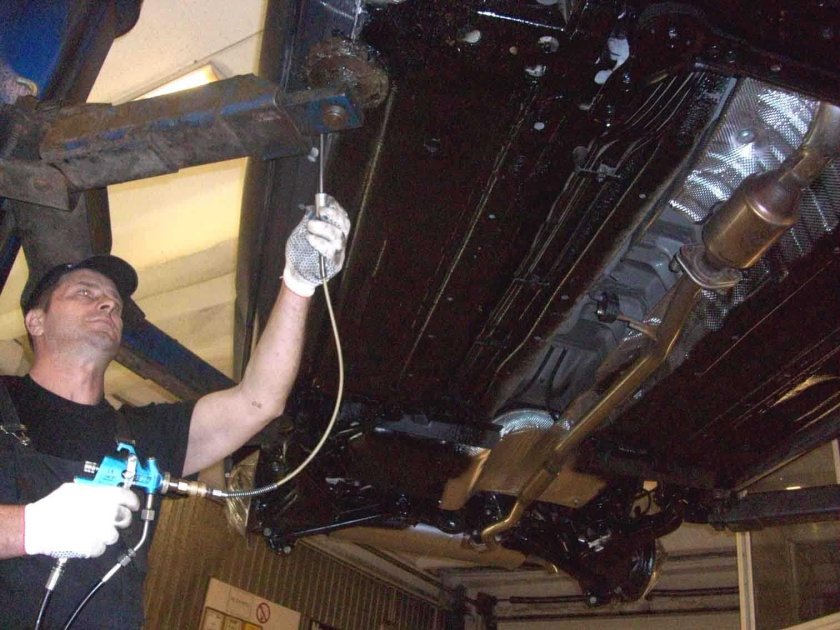 Антикор днища ГАЗ 31105