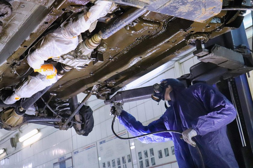 Антикоррозийная обработка процесс