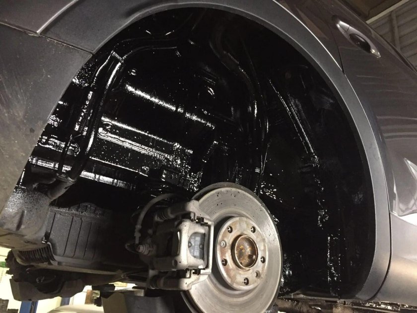 Антикор арок автомобиля