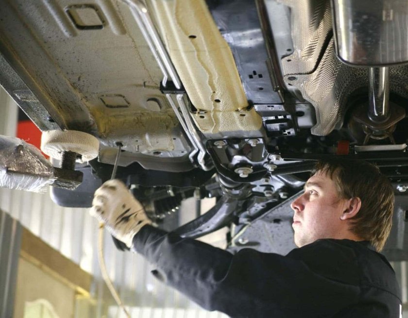 Антикор днища а4 Ауди