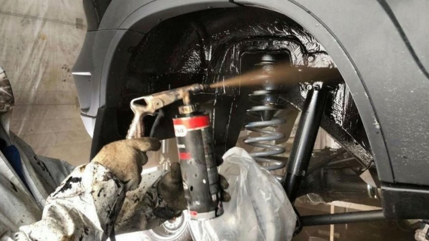 Антикоррозийная обработка кузова