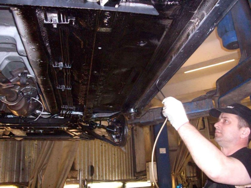 Днище ВАЗ 2107