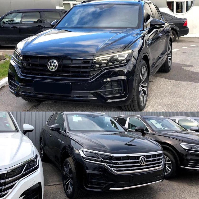 Volkswagen Touareg антихром