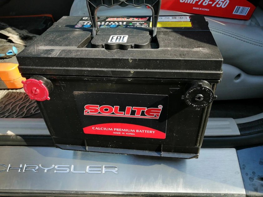 Аккумулятор автомобильный solite