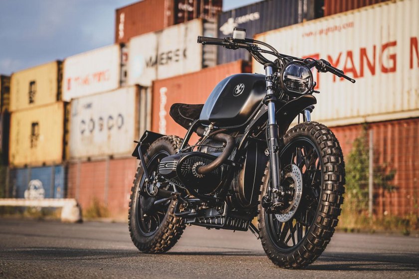 Мотоцикл БМВ скремблер