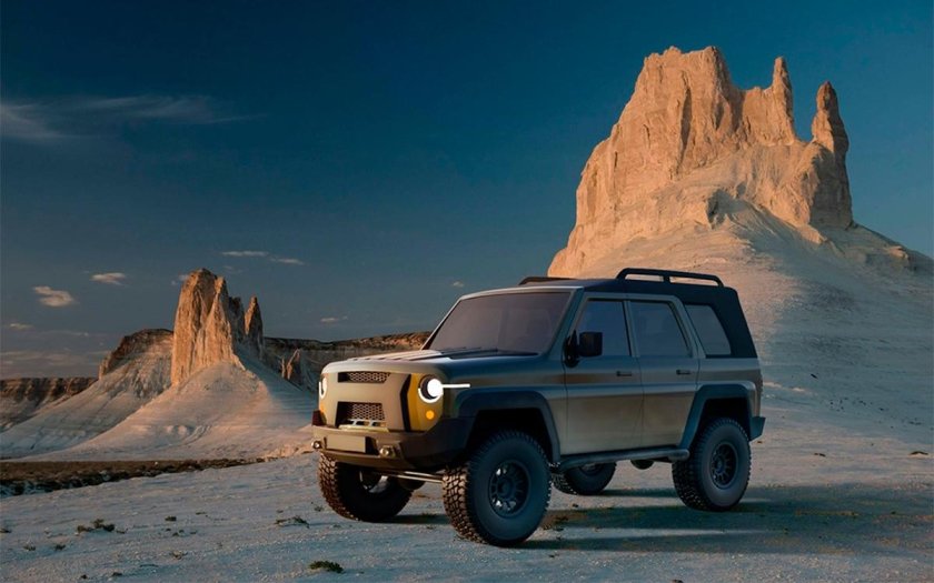 Новый УАЗ Хантер 469