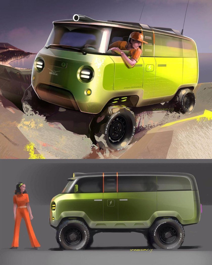 УАЗ 452 Буханка новая