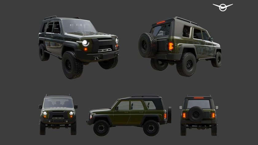 Новый УАЗ Хантер 469