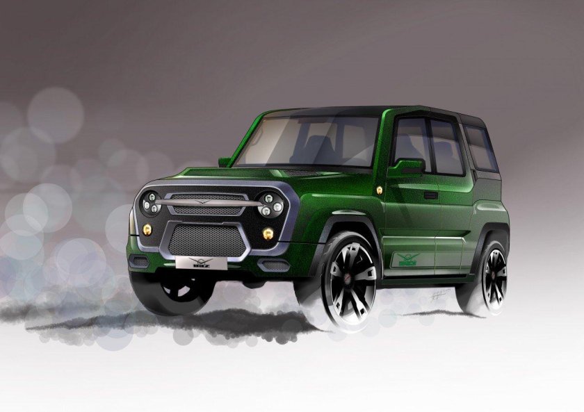 Новый УАЗ Хантер 469