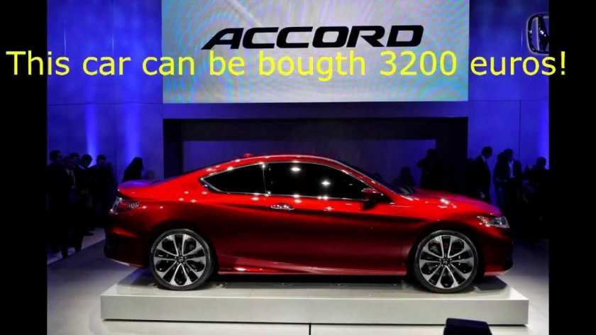 Honda Accord Coupe 2019