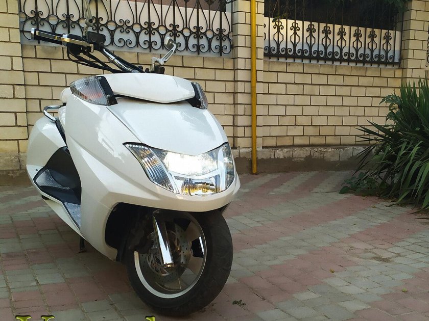 Максискутер ямаха