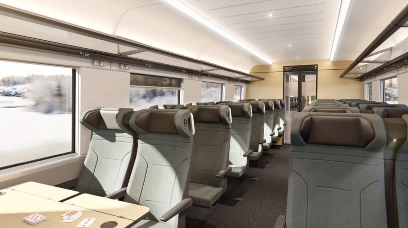 Купе в электричке