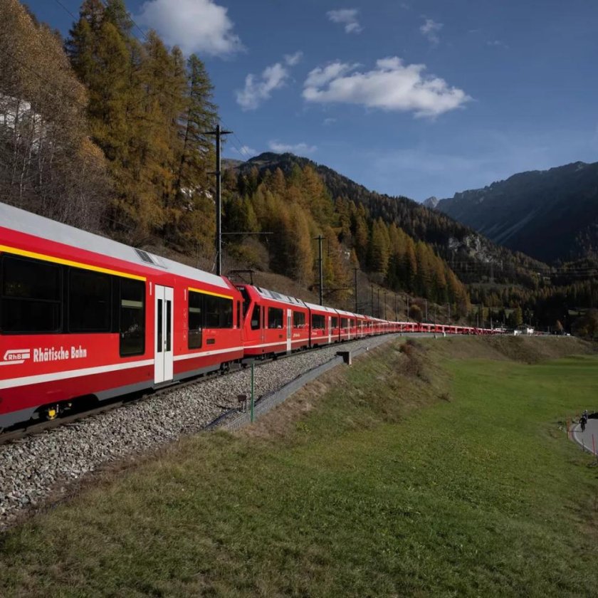 Швейцария самый длинный поезд в мире