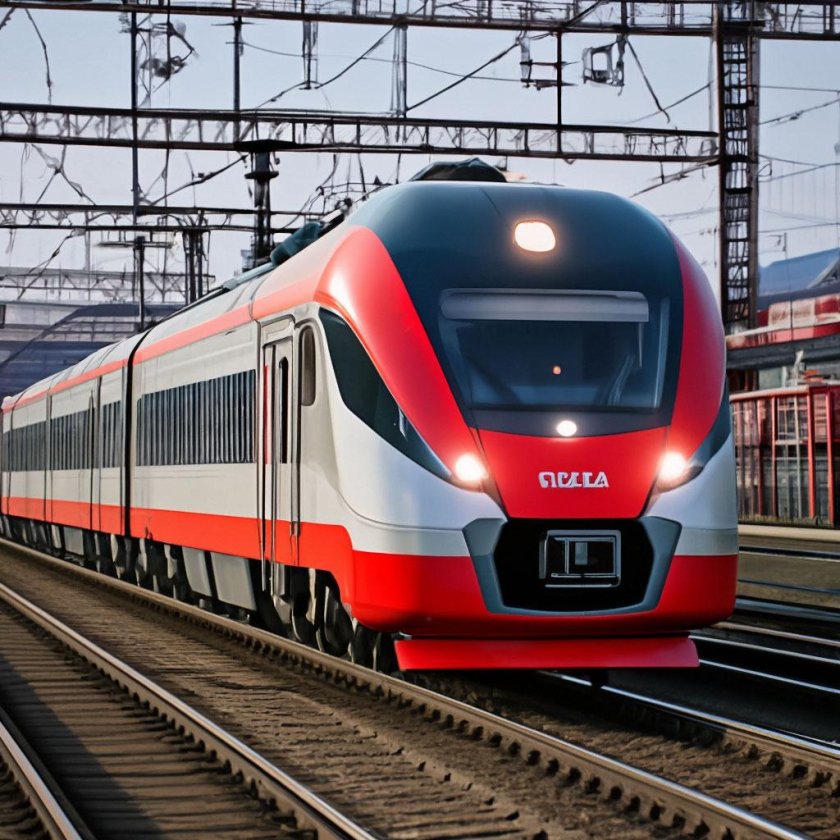 Электропоезд ласточка