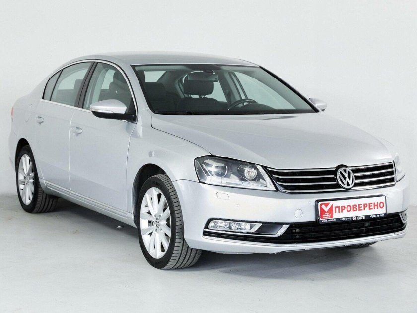 Passat b7 серебристый