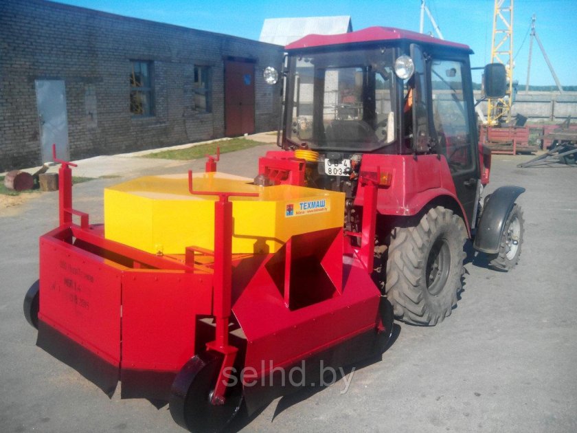 Машина ботвоуборочная мбу