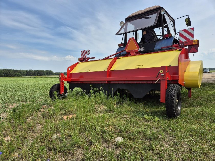 Машина ботвоуборочная мбу-3.0