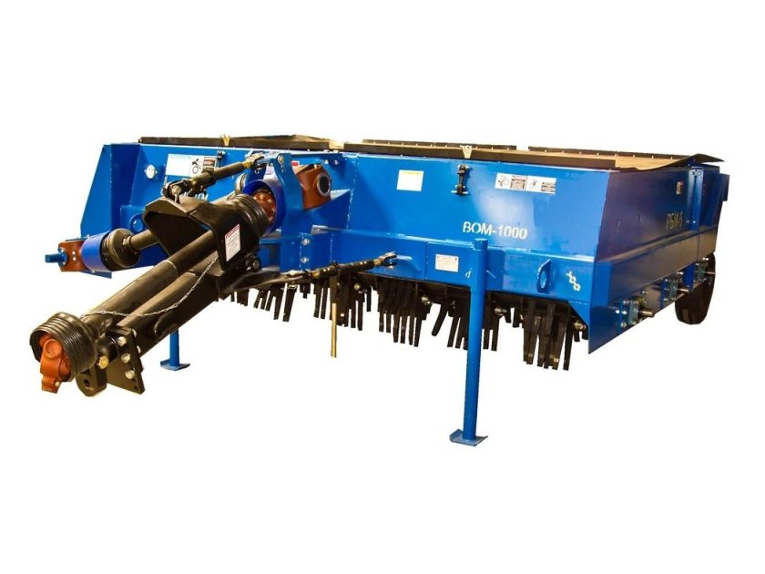 Машина ботвоудаляющая полуприцепная РБМ-6