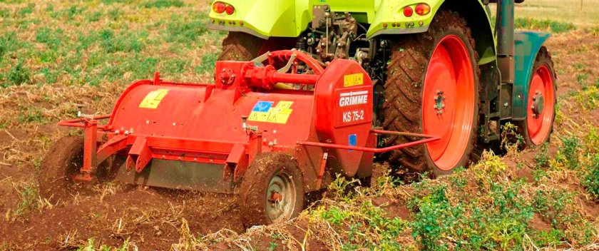 Ботвоудалитель KS 75-4