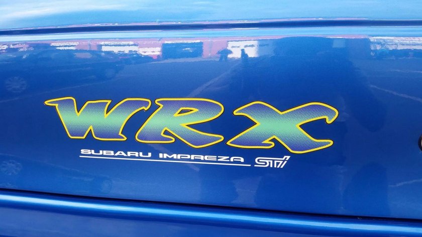 Наклейки на Субару Импреза WRX STI