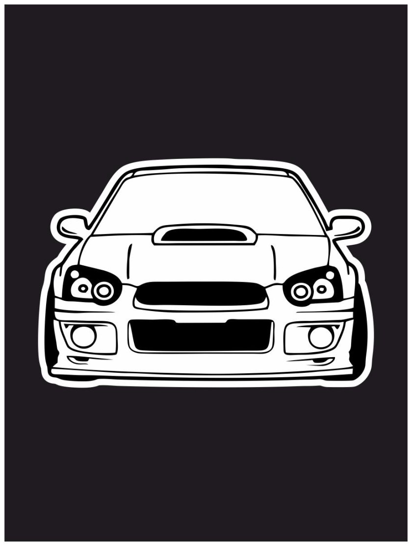 Наклейки на Субару Легаси б4