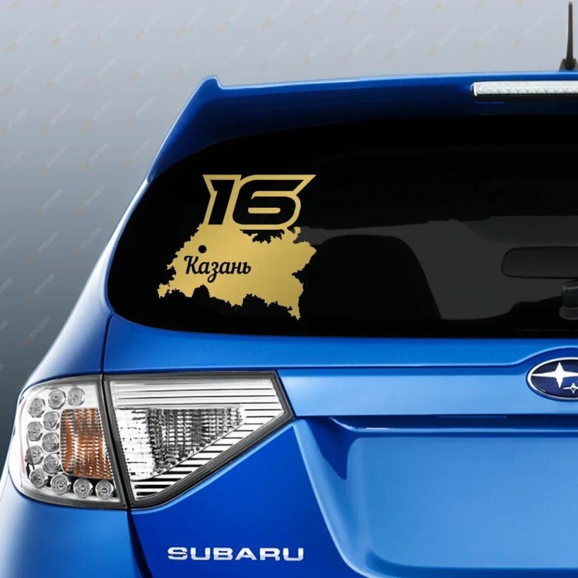 Subaru наклейки