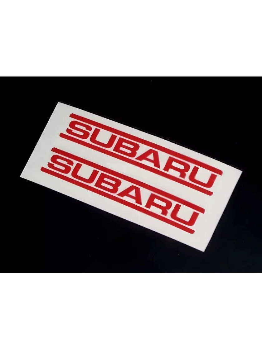 Наклейки субару