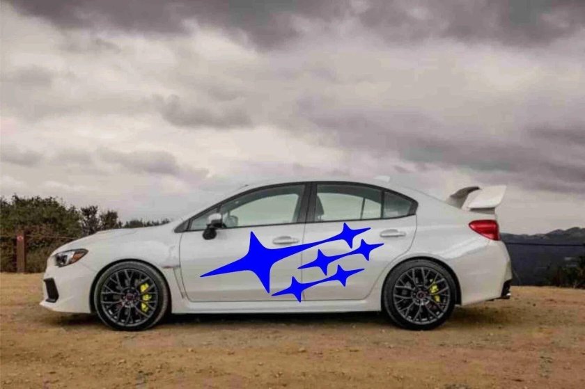 Винилы на Субару Импреза WRX STI