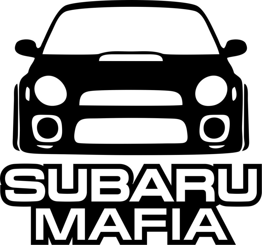 Subaru наклейки