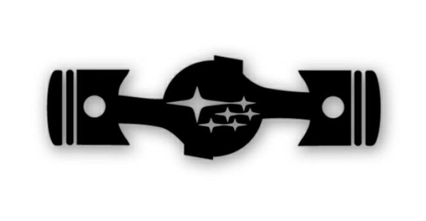 Субару наклейка оппозит