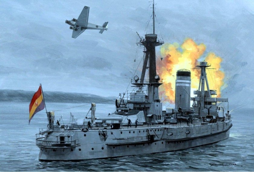 Испанский линкор Хайме 1