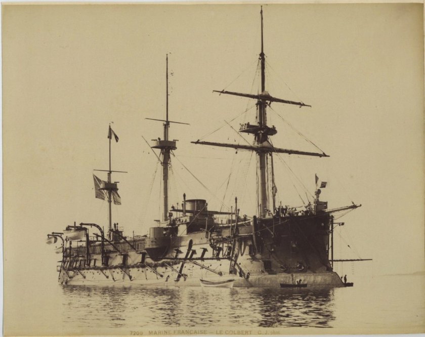 Французский броненосец Шарль Мартель