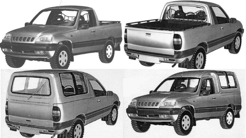 Нива 2123 пикап