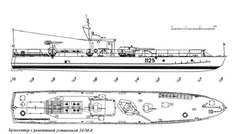 Бронекатер 1125 чертежи
