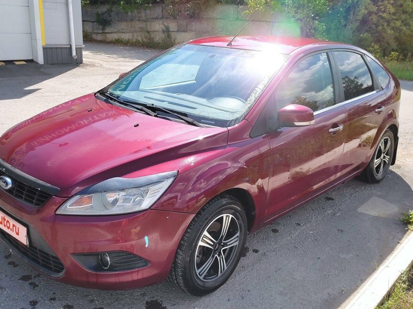 Форд фокус 2008 красный