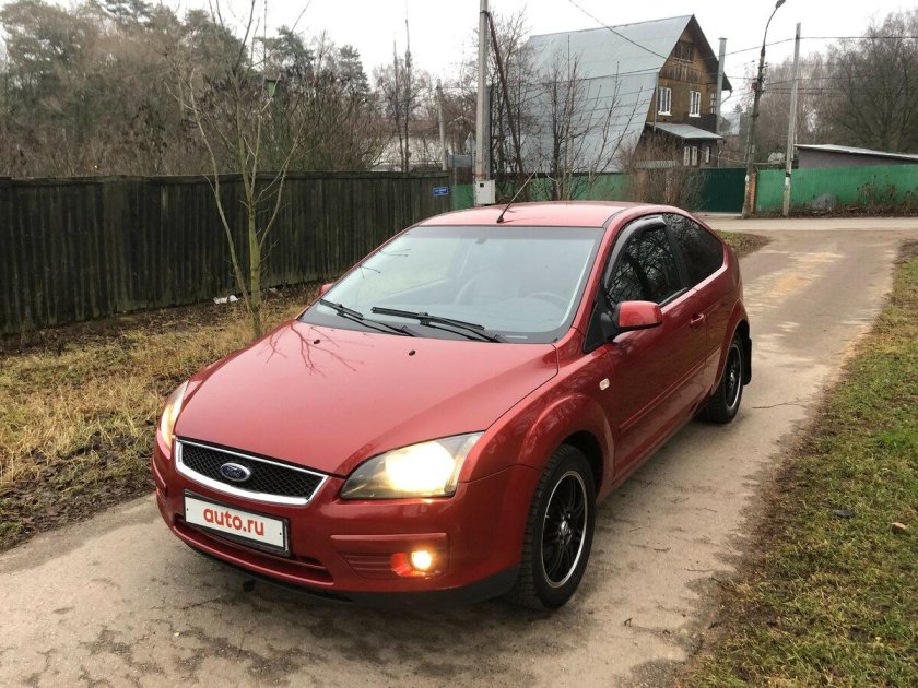 Форд фокус 2 оранжевый