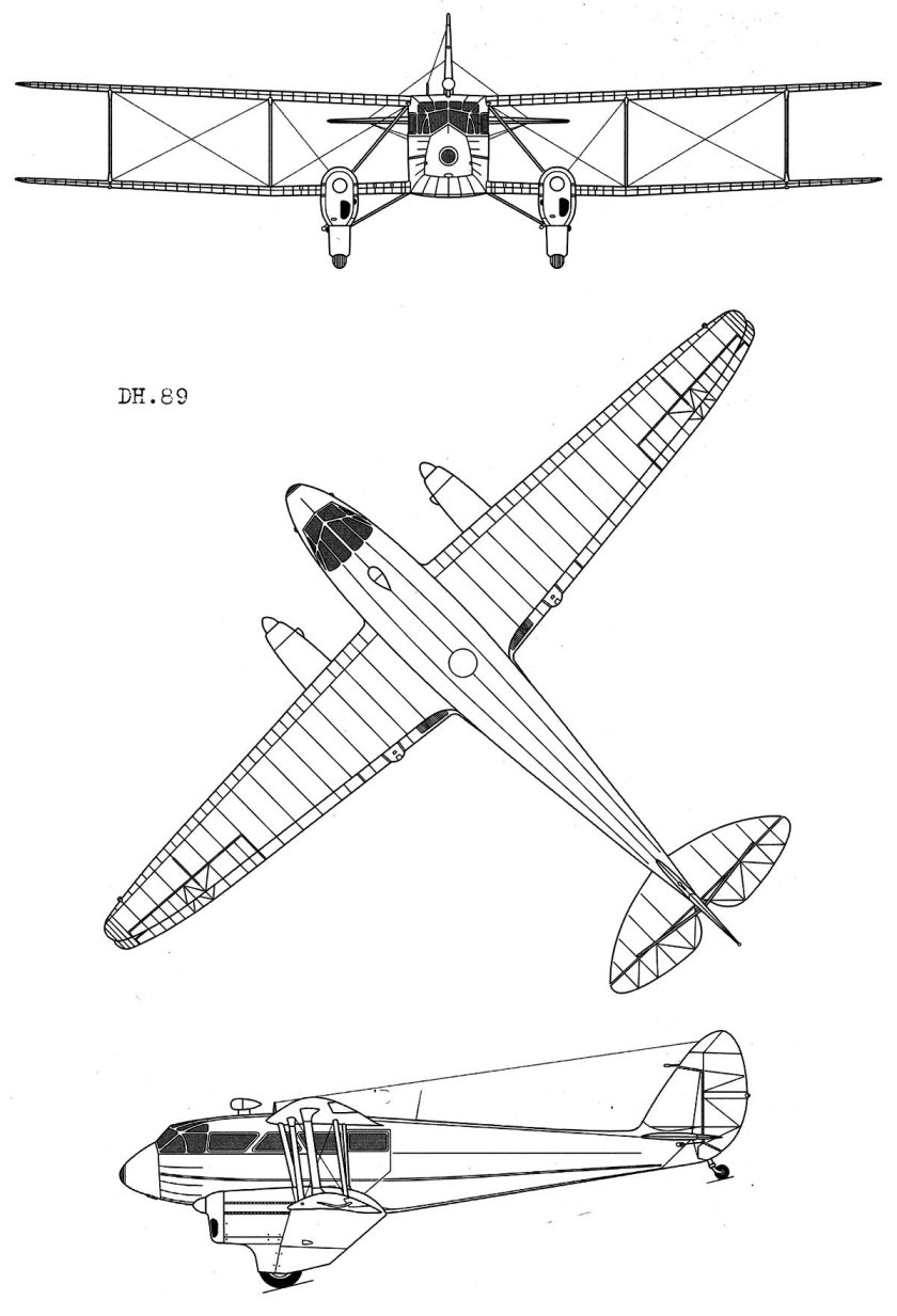 DH 89a Dragon rapide
