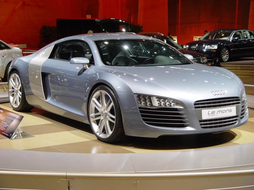 Audi r8 Ле ман