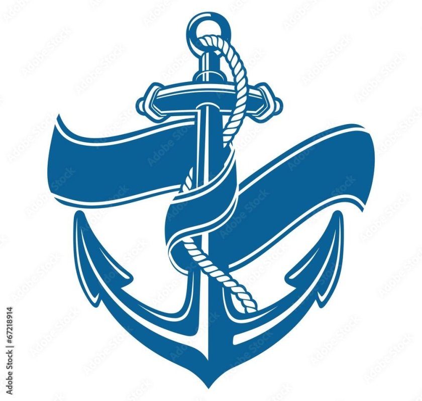 Эмблема якорь