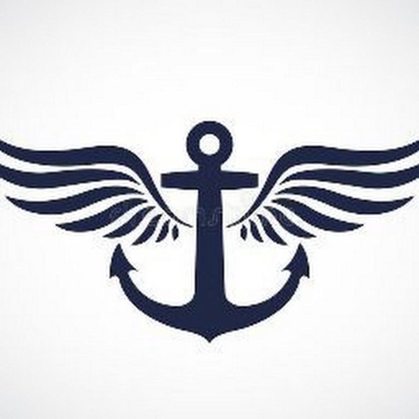 Якорь с крыльями