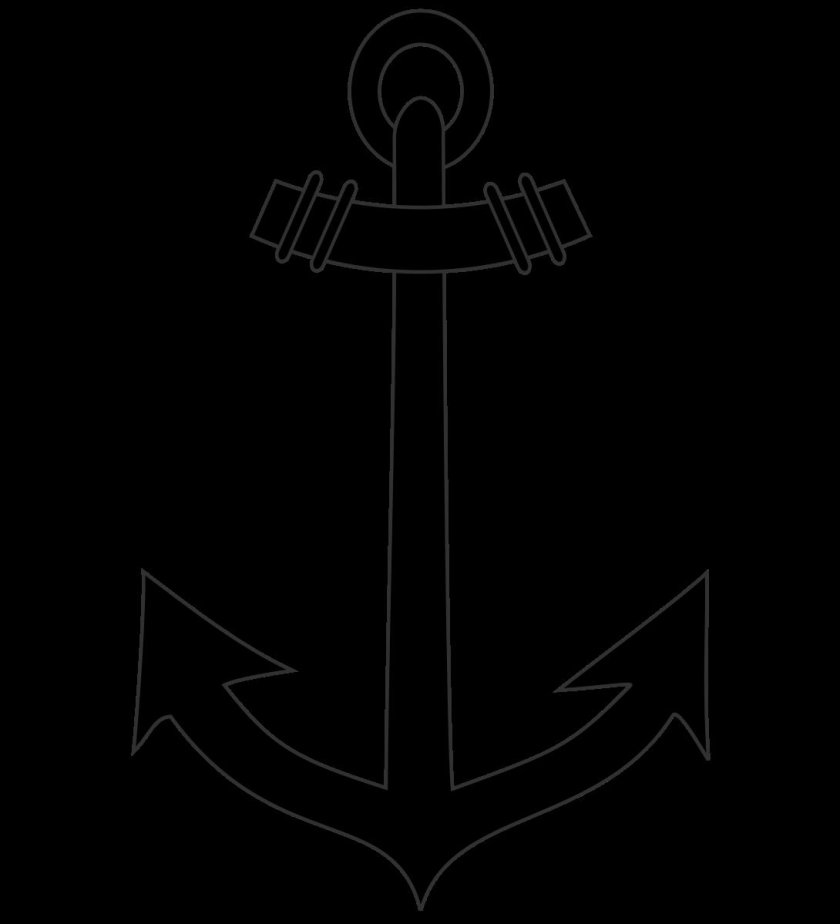 Знак "якорь"