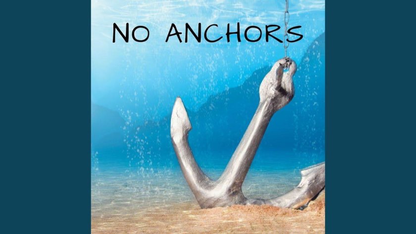 Якорь в воде