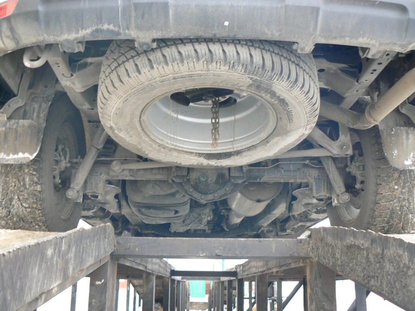 Газель Некст вид снизу