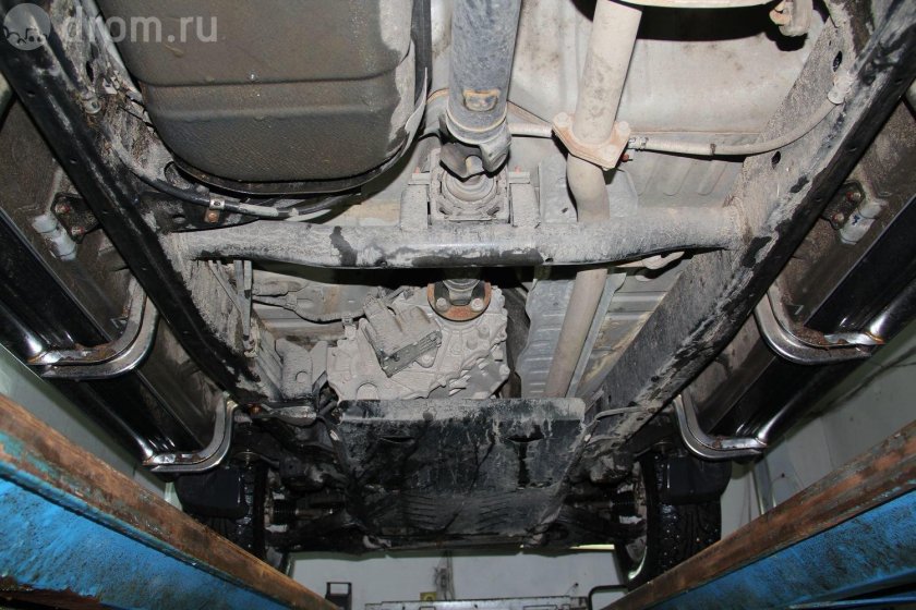 Днище Митсубиси л200