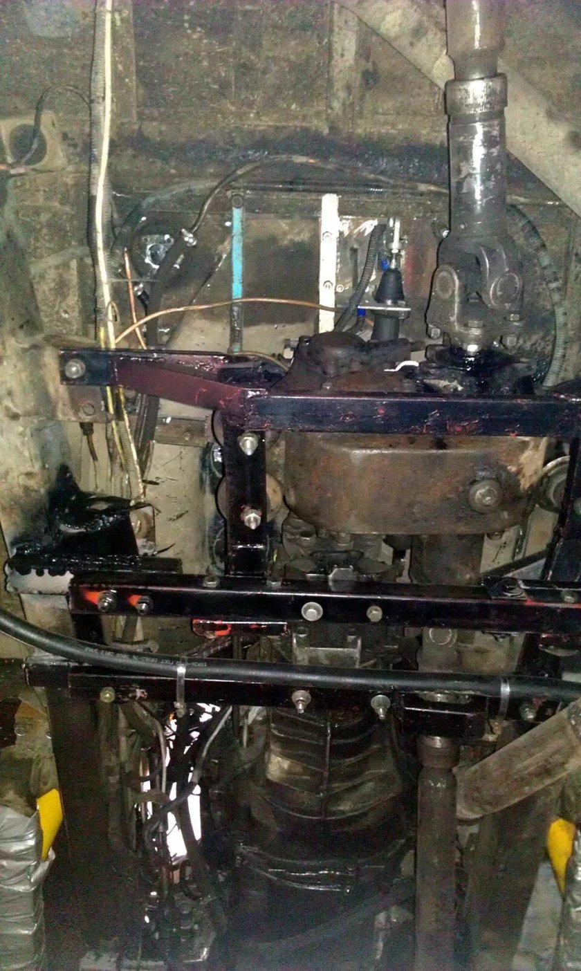 УАЗ 469 снизу