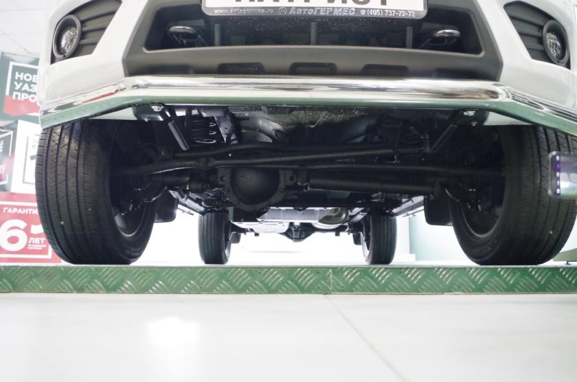 УАЗ профи 2021 снизу