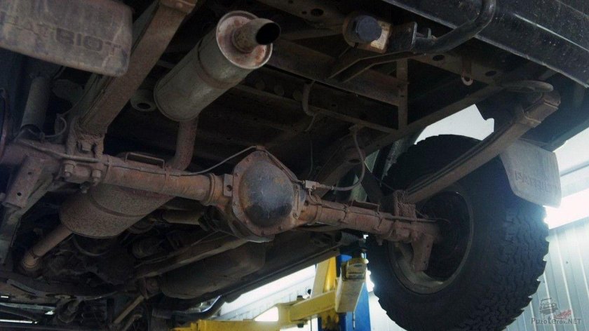 Задний мост УАЗ Патриот