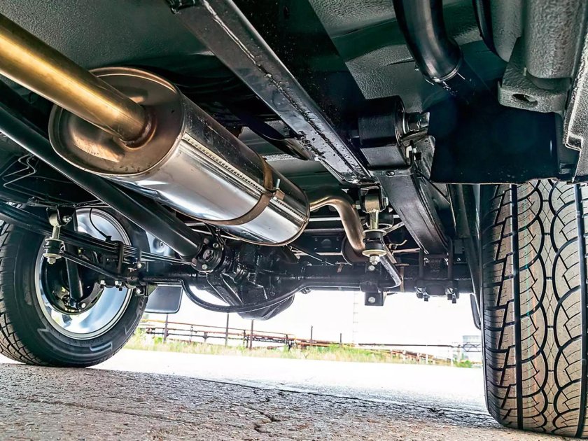 Глушитель УАЗ Патриот 2017 модельного года