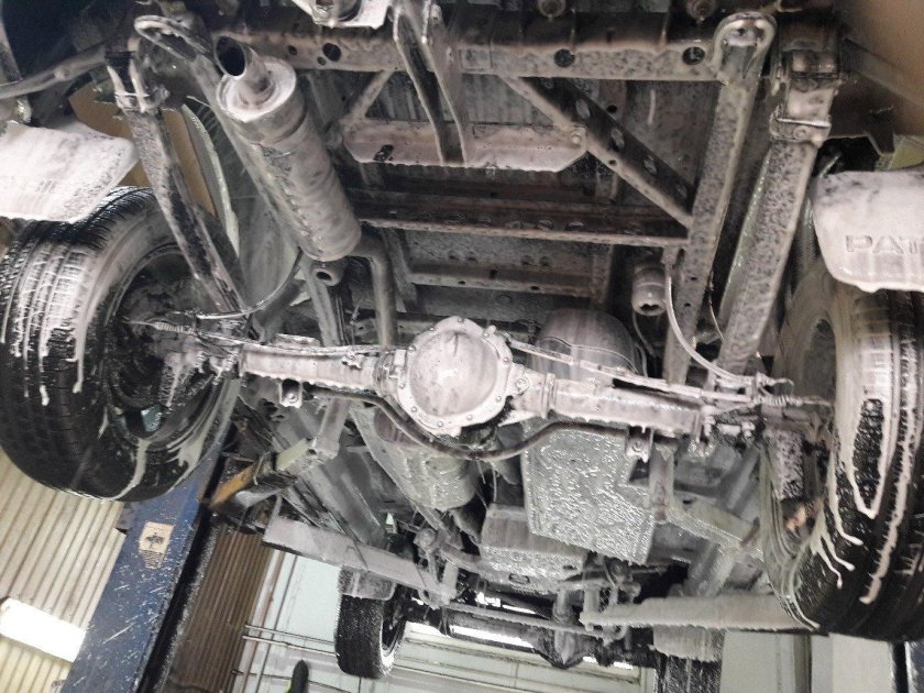 УАЗ Патриот 2017 днище