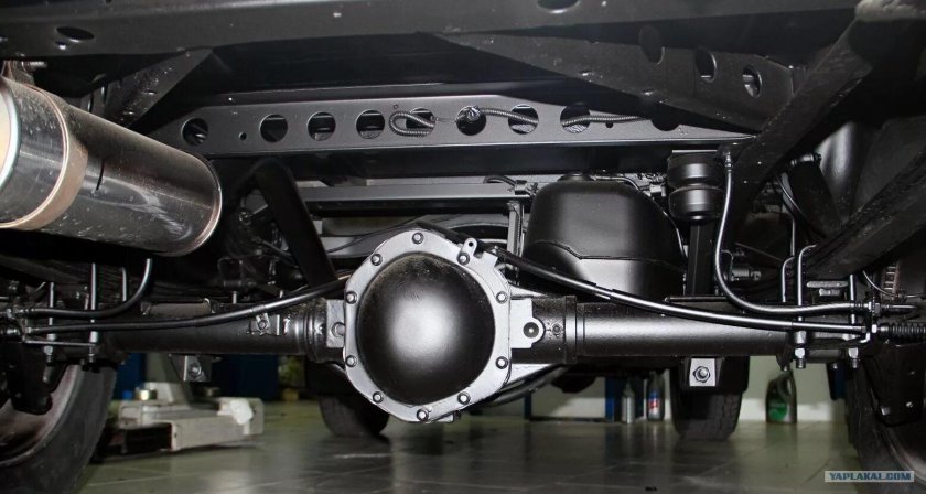 УАЗ Патриот 2016 снизу